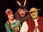 Fiona, Shrek and Donkey